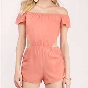 Tobi Rust Romper